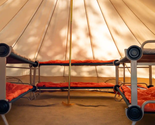 bell tent interiors